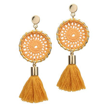 BO Pompons Tania Orange
