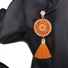 BO Pompons Tania Orange