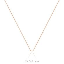 Long Chain Necklace (Rose Gold)