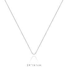 Luna Large Hammered Circle Charm (Silver)
