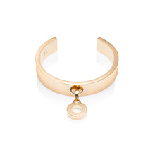 Luna Small Circle Charm (Gold)