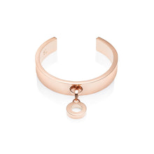 Luna Small Circle Charm (Rose Gold)