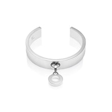 Luna Small Circle Charm (Silver)