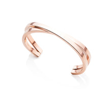 Twist Bangle (Rose Gold)