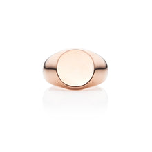 Personalise Signet Ring (Rose Gold)