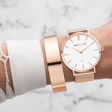 Chunky Cuff Bangle (Rose Gold)