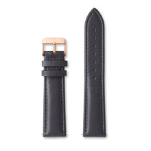 Eggshell Grey Leather Tierra 40 strap (Rose Gold)