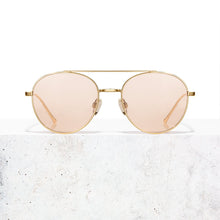 Gold Clear Rose Vita Sunglasses