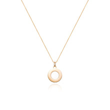 Luna Large Circle Charm (Gold)