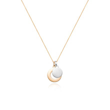 Luna Large Circle Charm (Gold)