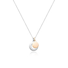Luna Large Circle Charm (Silver)