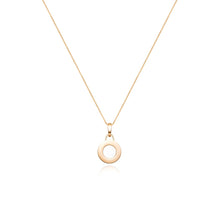 Luna Small Circle Charm (Gold)