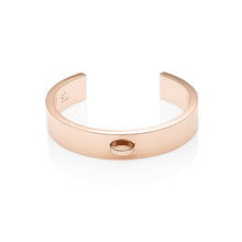 Luna Charm Bangle (Rose Gold)