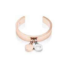 Luna Small Circle Charm (Rose Gold)