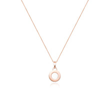 Luna Small Circle Charm (Rose Gold)