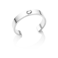 Luna Charm Bangle (Silver)