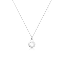 Luna Small Circle Charm (Silver)