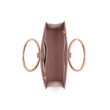 Moda Top Handle Bag (Mauve Pink/Rose Gold)