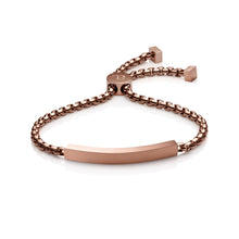 Personalise Chain Bracelet (Mocha)