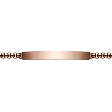 Personalise Chain Bracelet (Mocha)