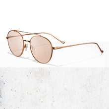 Rose Gold Clear Rose Vita Sunglasses