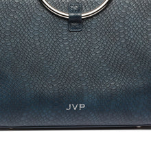 Moda Top Handle bag (Oxford Blue/Silver)