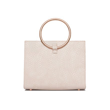 Moda Top Handle Bag (Ivory White/Rose Gold)