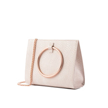 Moda Top Handle Bag (Ivory White/Rose Gold)