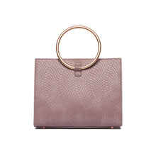 Moda Top Handle Bag (Mauve Pink/Rose Gold)