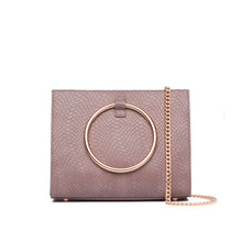 Moda Top Handle Bag (Mauve Pink/Rose Gold)