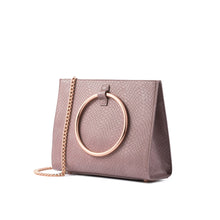 Moda Top Handle Bag (Mauve Pink/Rose Gold)