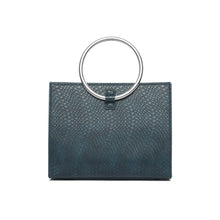 Moda Top Handle bag (Oxford Blue/Silver)