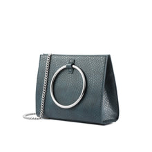 Moda Top Handle bag (Oxford Blue/Silver)
