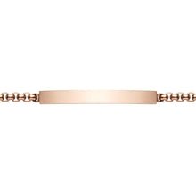 Personalise Chain Bracelet (Rose Gold)