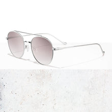 Silver Blue Faded Vita Sunglasses