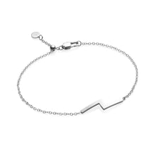 Little Luxe Zig Zag Bracelet (Silver)