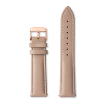 Terracotta Pink Leather Tierra 40 Strap (Rose Gold)