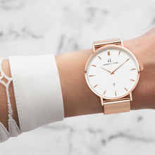 Rose Gold Chain Kensington 40 (Rose/White)