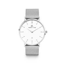 Men's Silver Chain Kensington 40 (Silver/White)