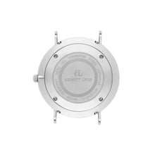 Men's Navy Leather Kensington 40 (Silver/White)