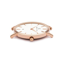 Mist Grey Leather Rose Gold Kensington 34 (Rose/White)
