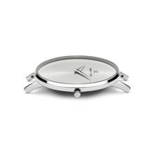 Black Leather Minimale 38 (Silver/White)