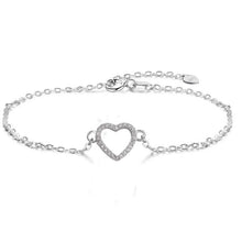 Bracelet Coeur Argenté