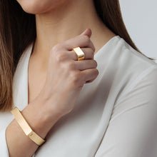 Lineare Ring (Gold)