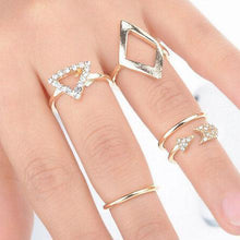 Bagues Elsie (Lot de 5 Bagues)