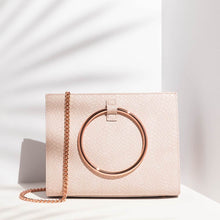 Moda Top Handle Bag (Ivory White/Rose Gold)
