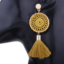 BO Pompons Tania Jaune Moutarde
