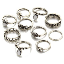 Bagues Crysilia (Lot de 10 bagues)