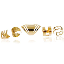 Bagues Anne-Sophie (Lot de 5 bagues)