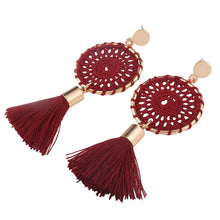 BO Pompons Tania Bordeaux